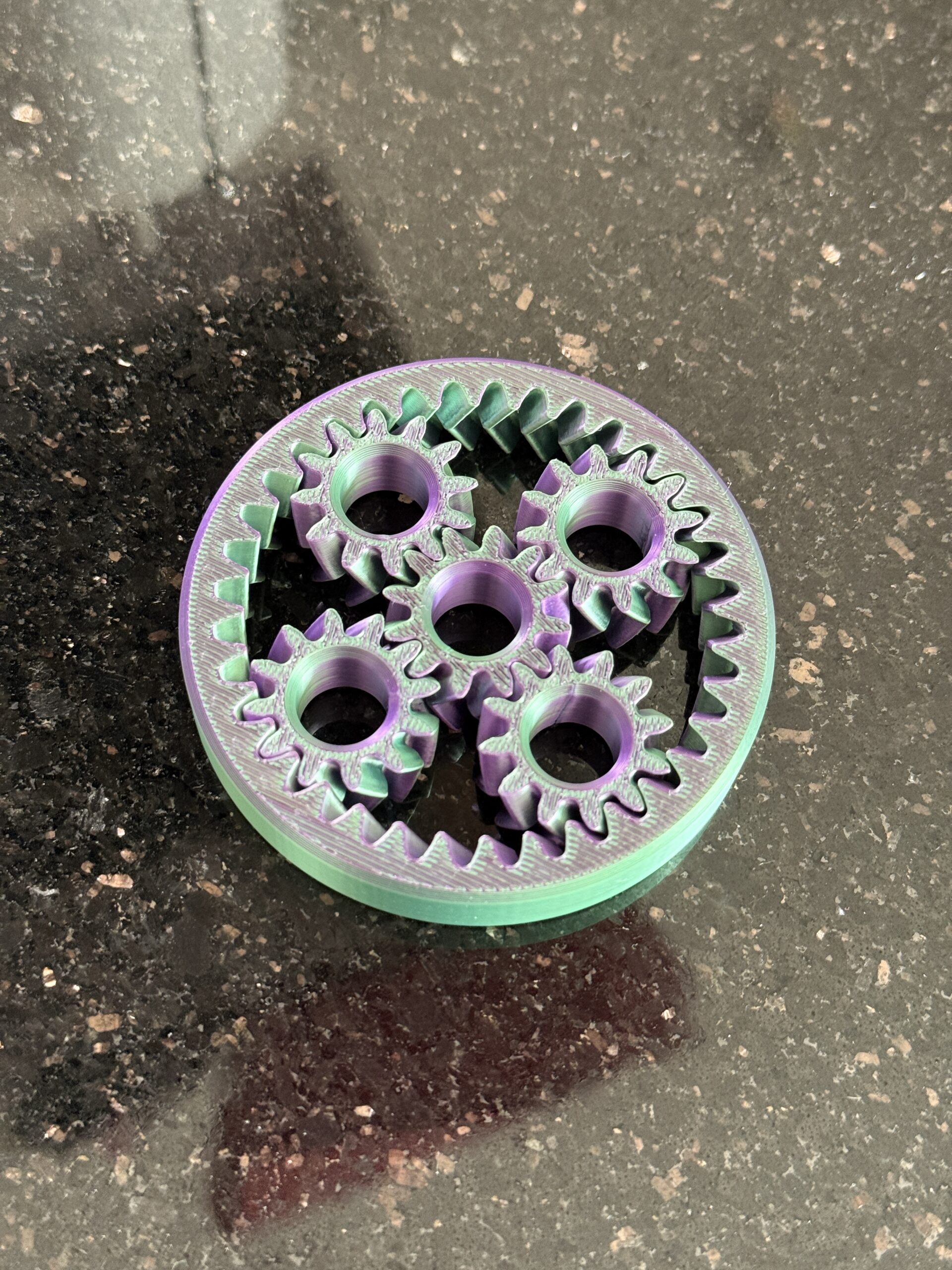 Fidget Gear Spinner 8 – Unikalna zabawka antystresowa, gadżet - obrazek 4