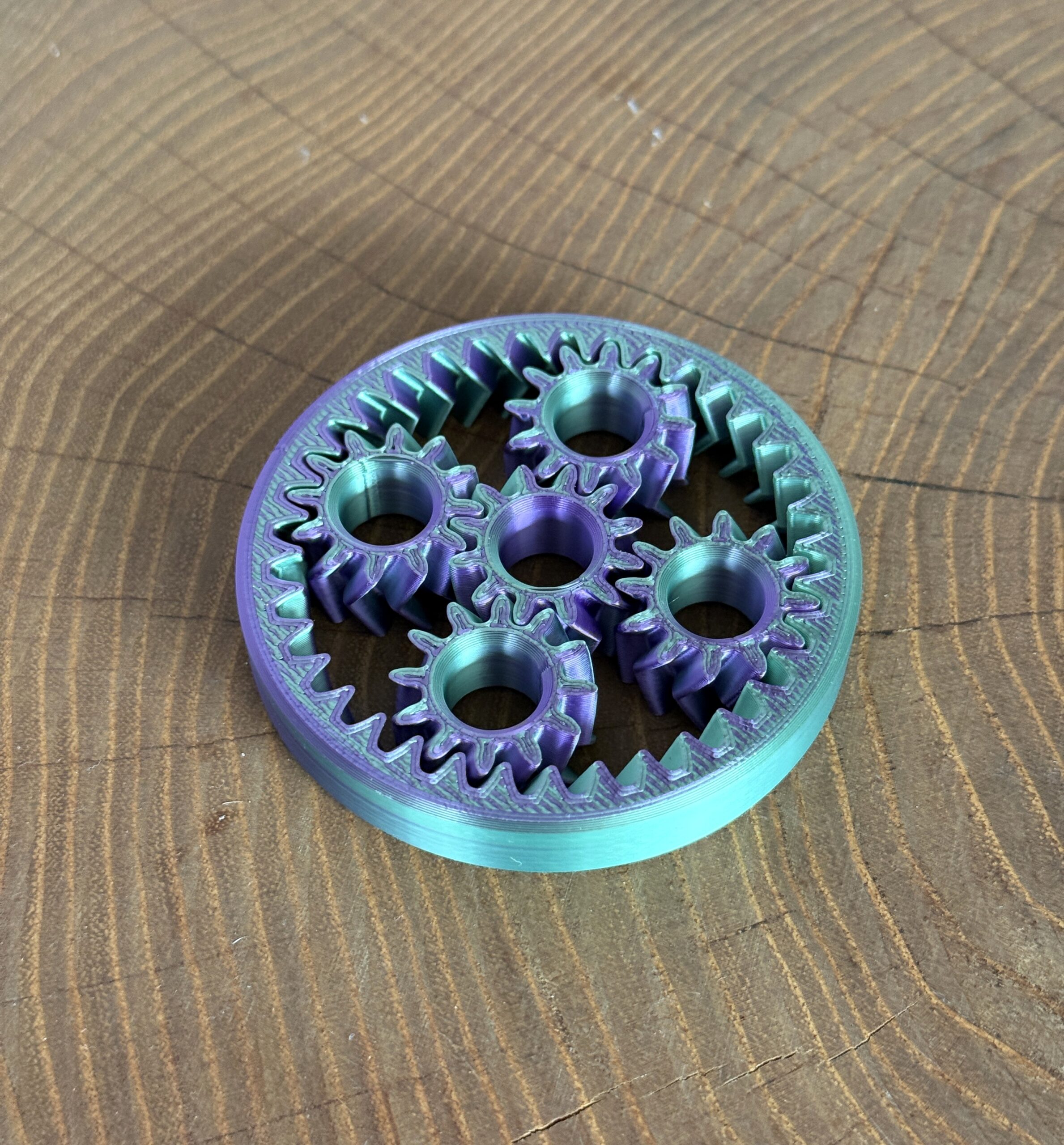 Fidget Gear Spinner 8 – Unikalna zabawka antystresowa, gadżet - obrazek 6