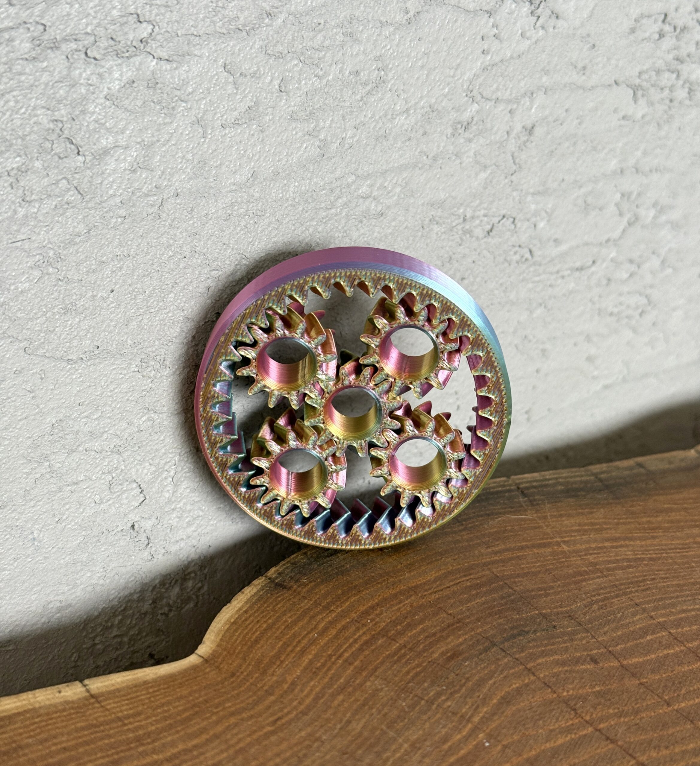 Fidget Gear Spinner 2 - Unikalna zabawka antystresowa, gadżet - obrazek 4