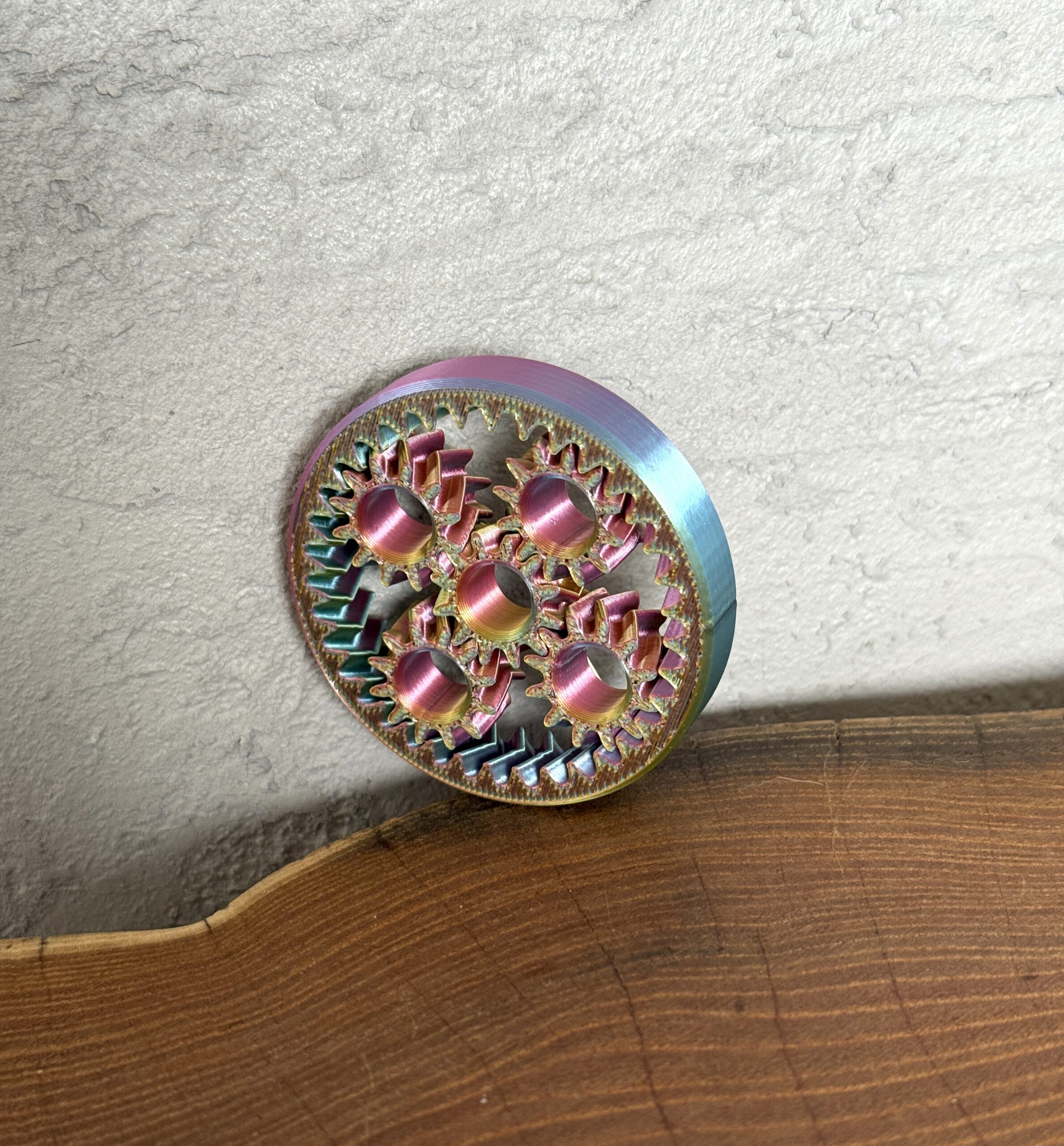 Fidget Gear Spinner 2 - Unikalna zabawka antystresowa, gadżet - obrazek 5