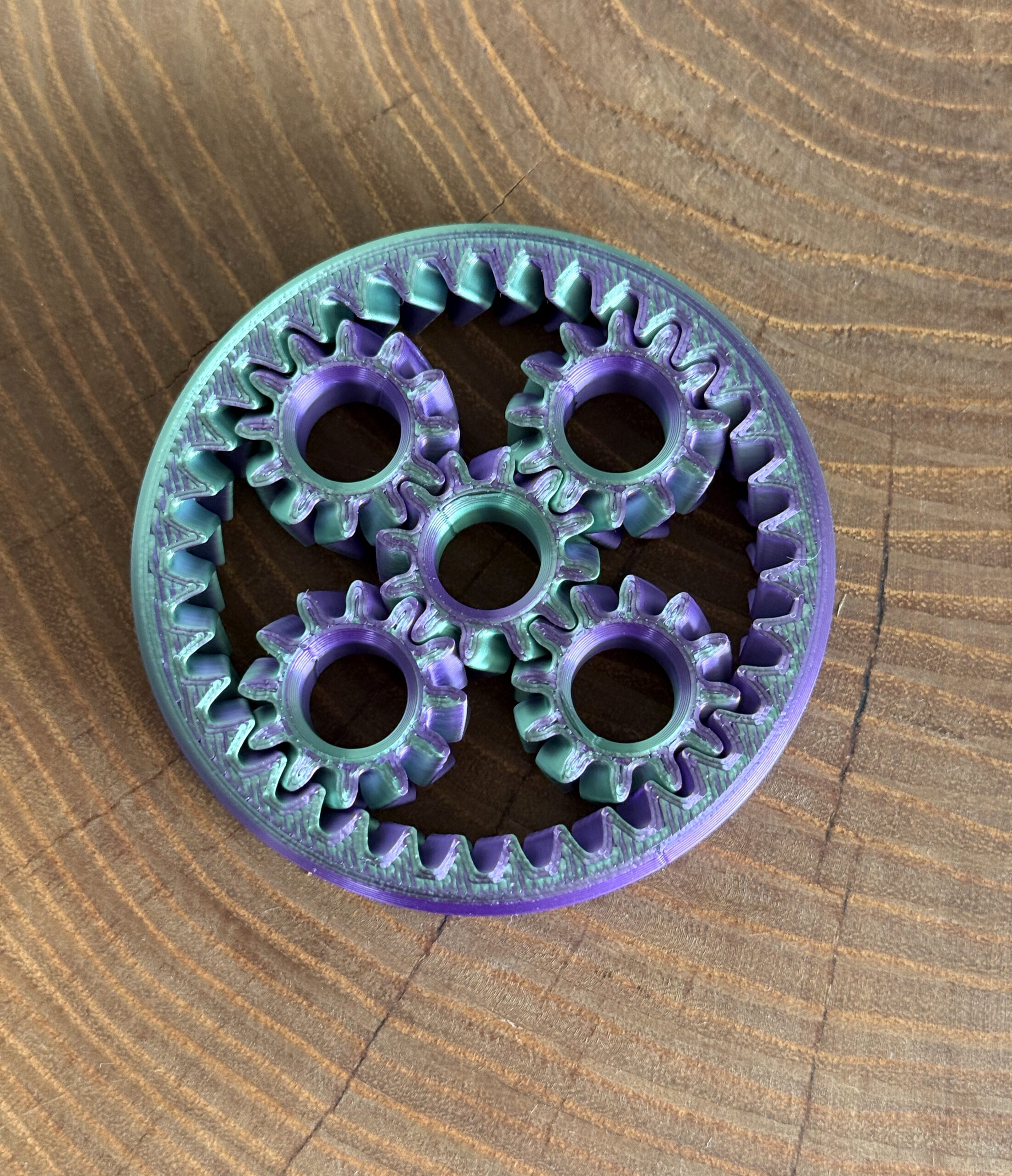 Fidget Gear Spinner 8 – Unikalna zabawka antystresowa, gadżet - obrazek 8