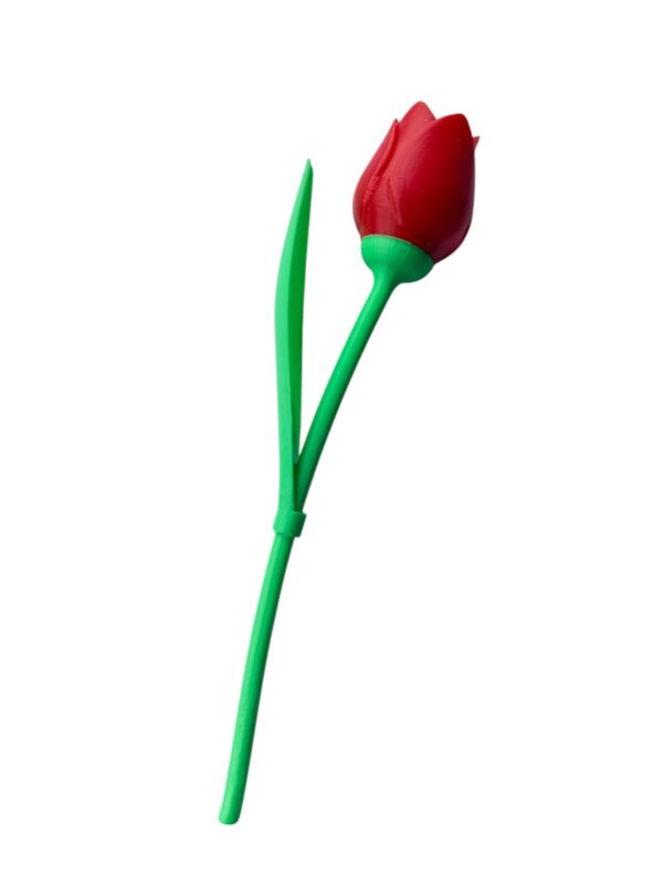 Tulipan 3D – nowoczesny, realistyczny, sztuczny kwiat - obrazek 6