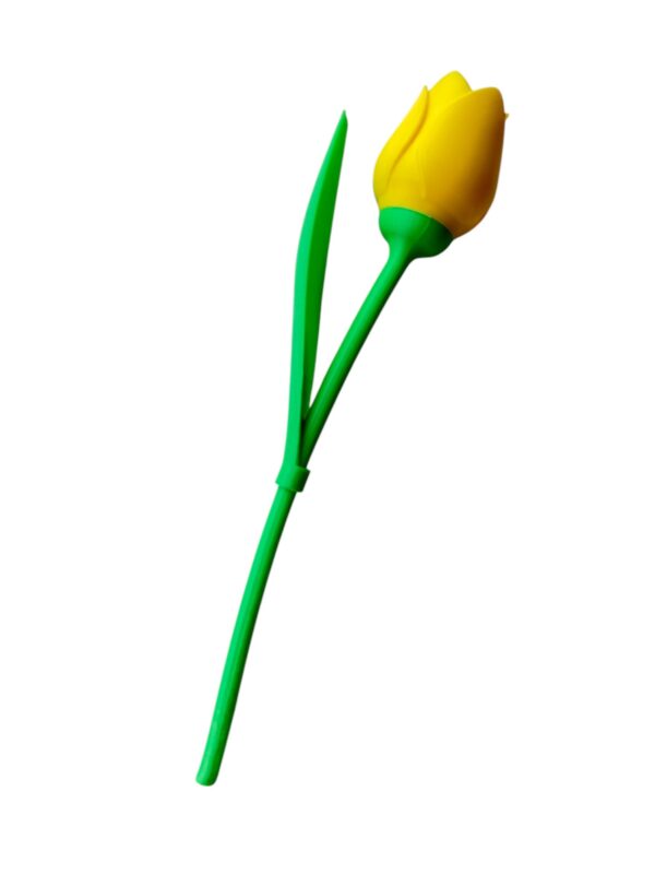 Tulipan 3D – nowoczesny, realistyczny, sztuczny kwiat - obrazek 3