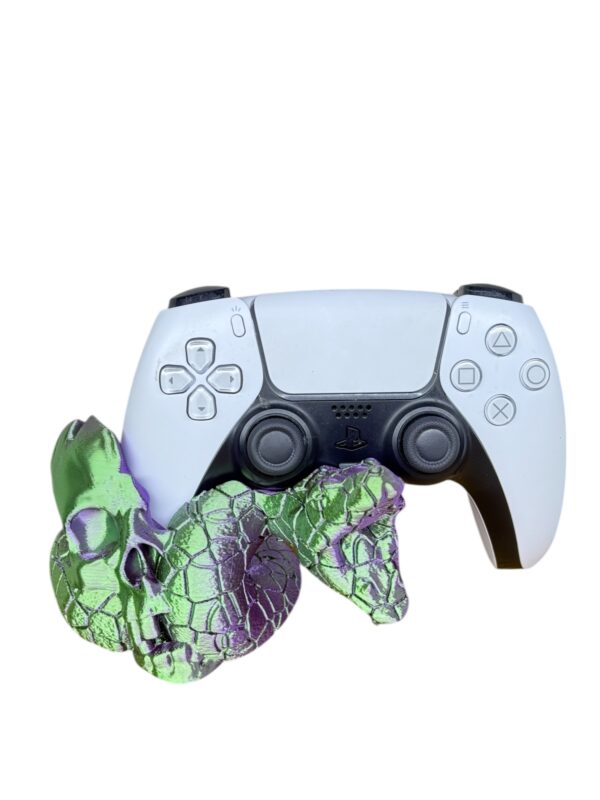 Podstawka, uchwyt, stojak na Pada do PS5, czaszka-wąż