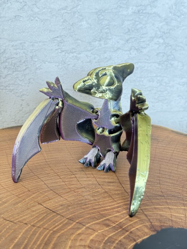 Przegubowy Pterodaktyl, ruchoma figurka dla fanów dinozaurów - obrazek 11