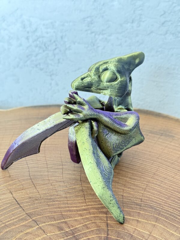 Przegubowy Pterodaktyl, ruchoma figurka dla fanów dinozaurów - obrazek 12
