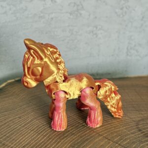 Ruchomy Konik,  magiczna dekoracja-zabawka-prezent