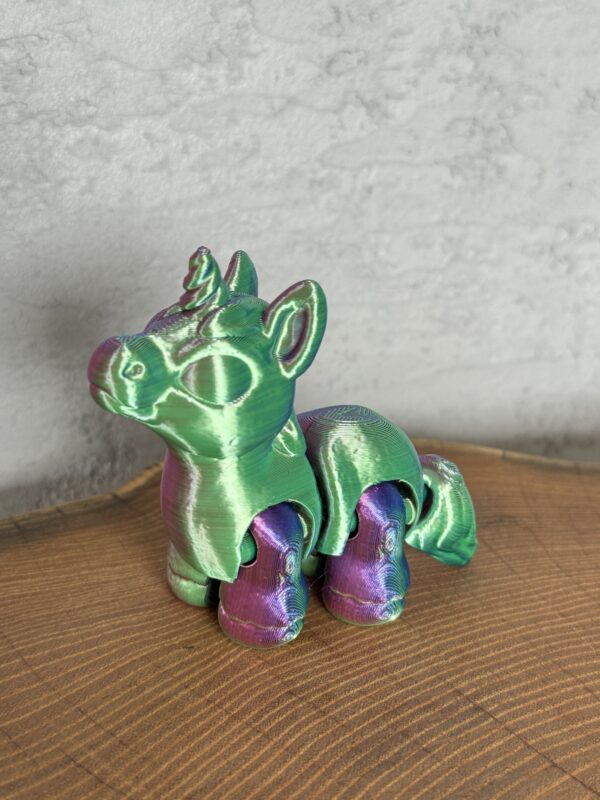 Jednorożec 3D ruchomy, magiczna figurka, zabawka, prezent - obrazek 8