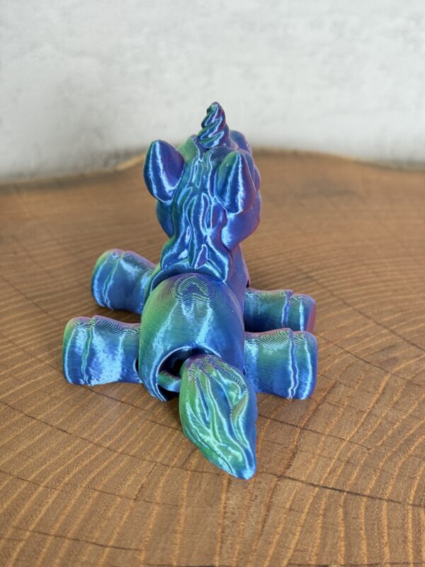 Jednorożec 3D ruchomy, magiczna figurka, zabawka, prezent - obrazek 7