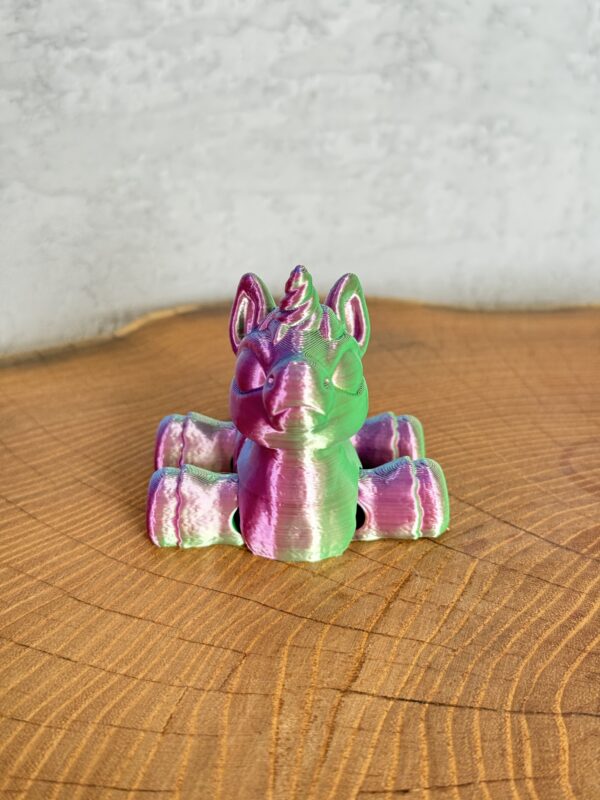 Jednorożec 3D ruchomy, magiczna figurka, zabawka, prezent - obrazek 6