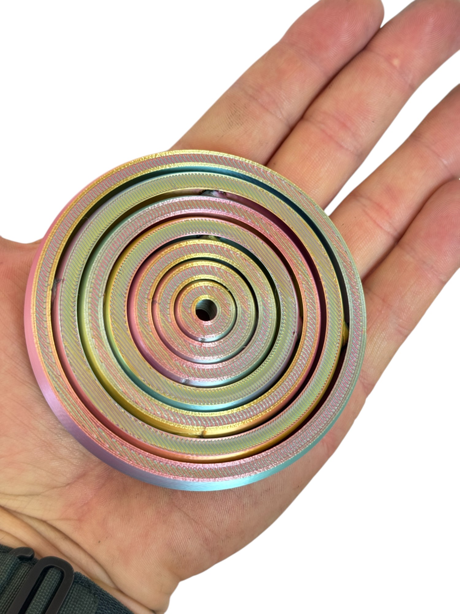 Żyroskop zabawka, Fidget Toy 90 mm, unikalna zabawka antystresowa, gadżet - obrazek 2