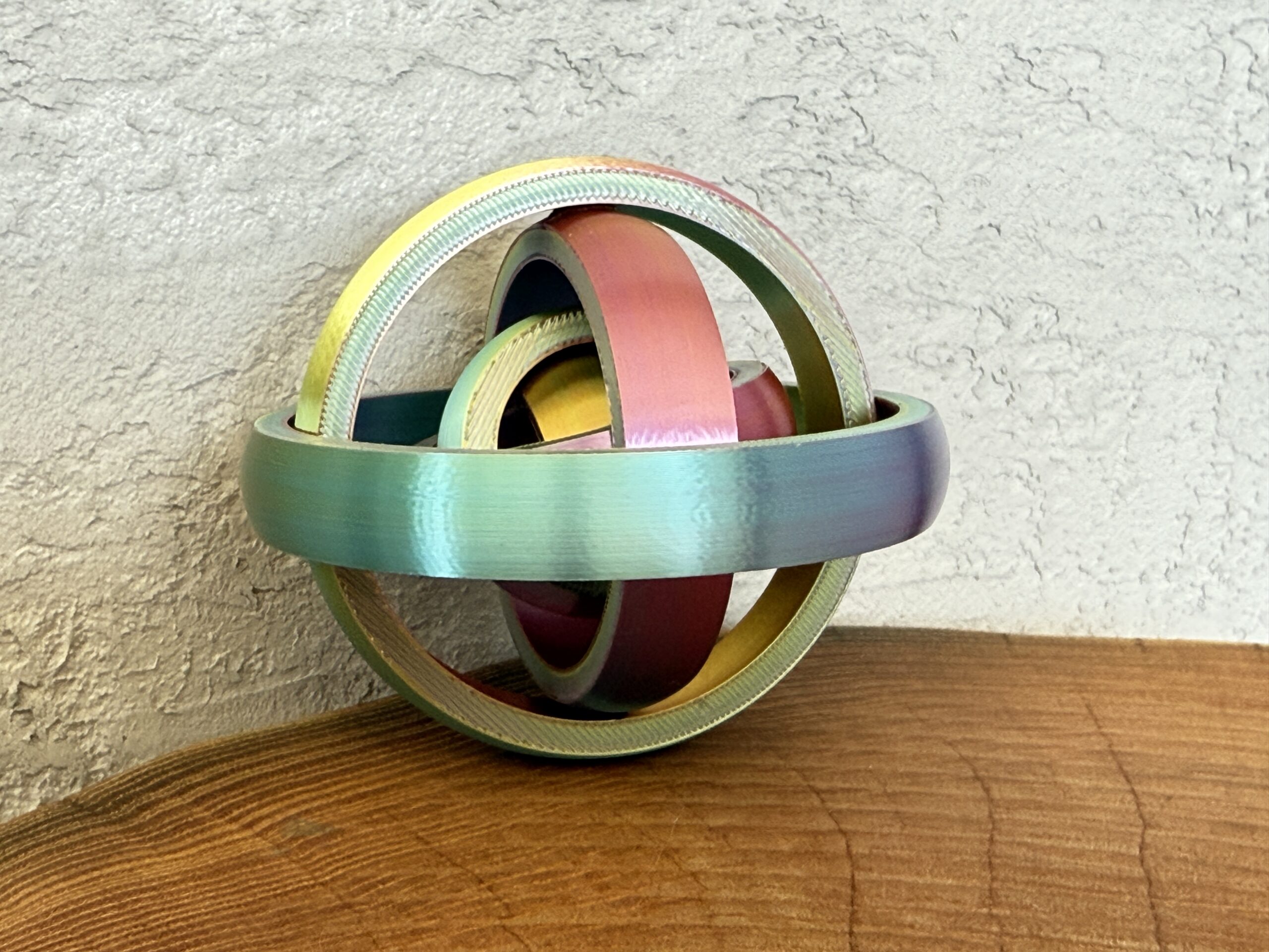 Żyroskop zabawka, Fidget Toy 90 mm, unikalna zabawka antystresowa, gadżet - obrazek 4