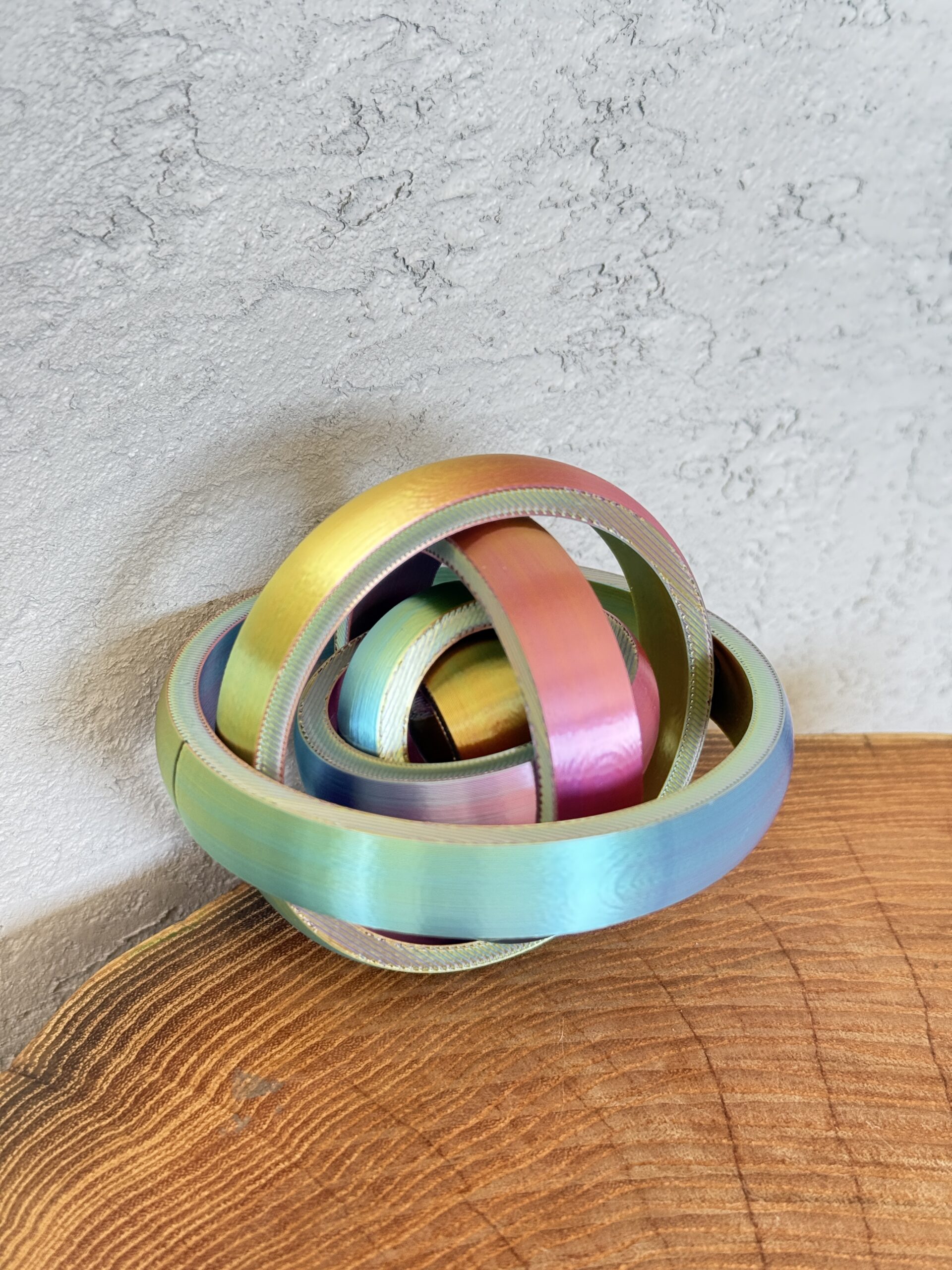 Żyroskop zabawka, Fidget Toy 90 mm, unikalna zabawka antystresowa, gadżet - obrazek 5