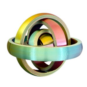 Żyroskop zabawka, Fidget Toy 90 mm, unikalna zabawka antystresowa, gadżet
