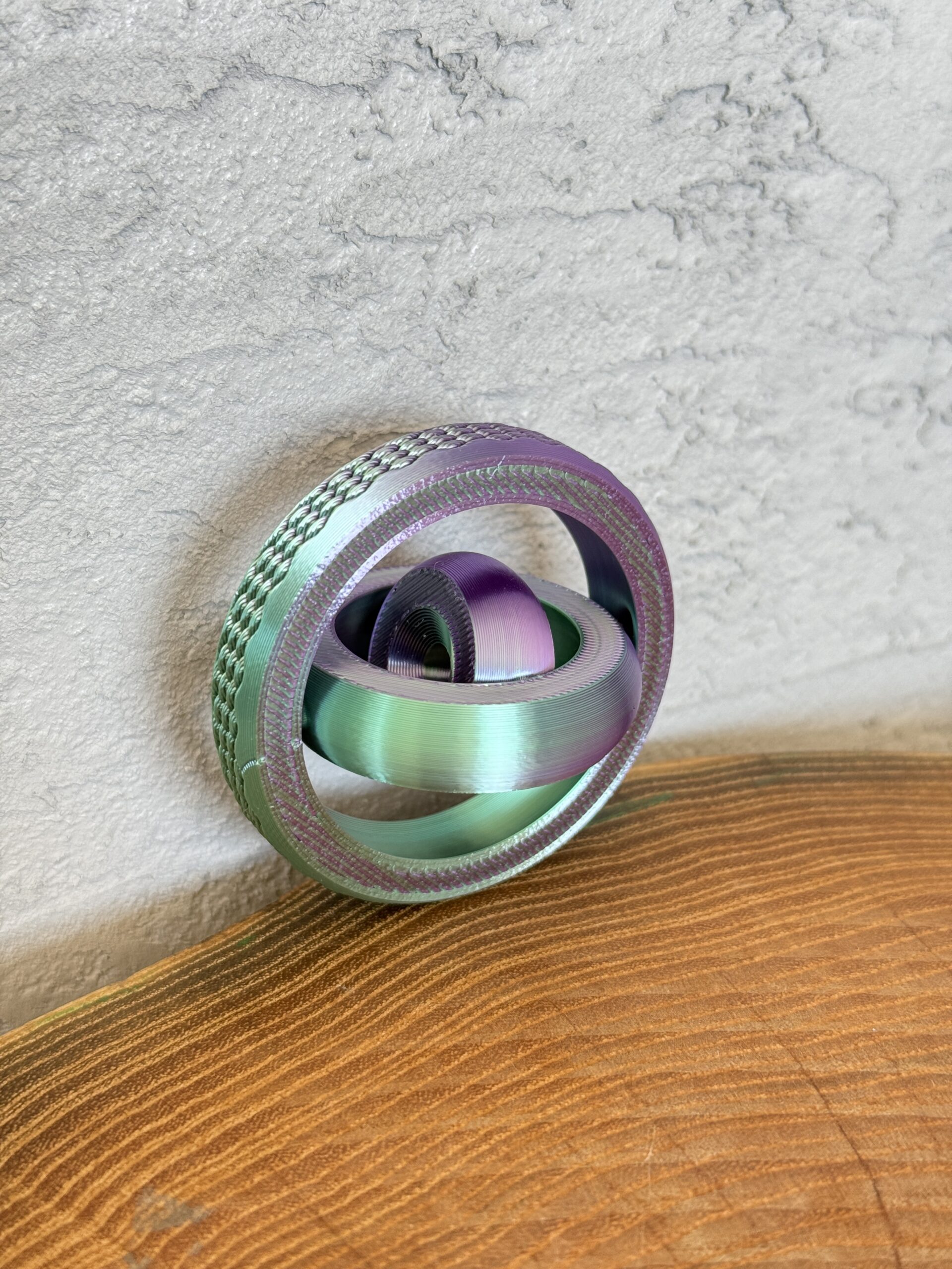 Żyroskop zabawka, Fidget Toy 55 mm, gadżet, zabawka antystresowa - obrazek 3