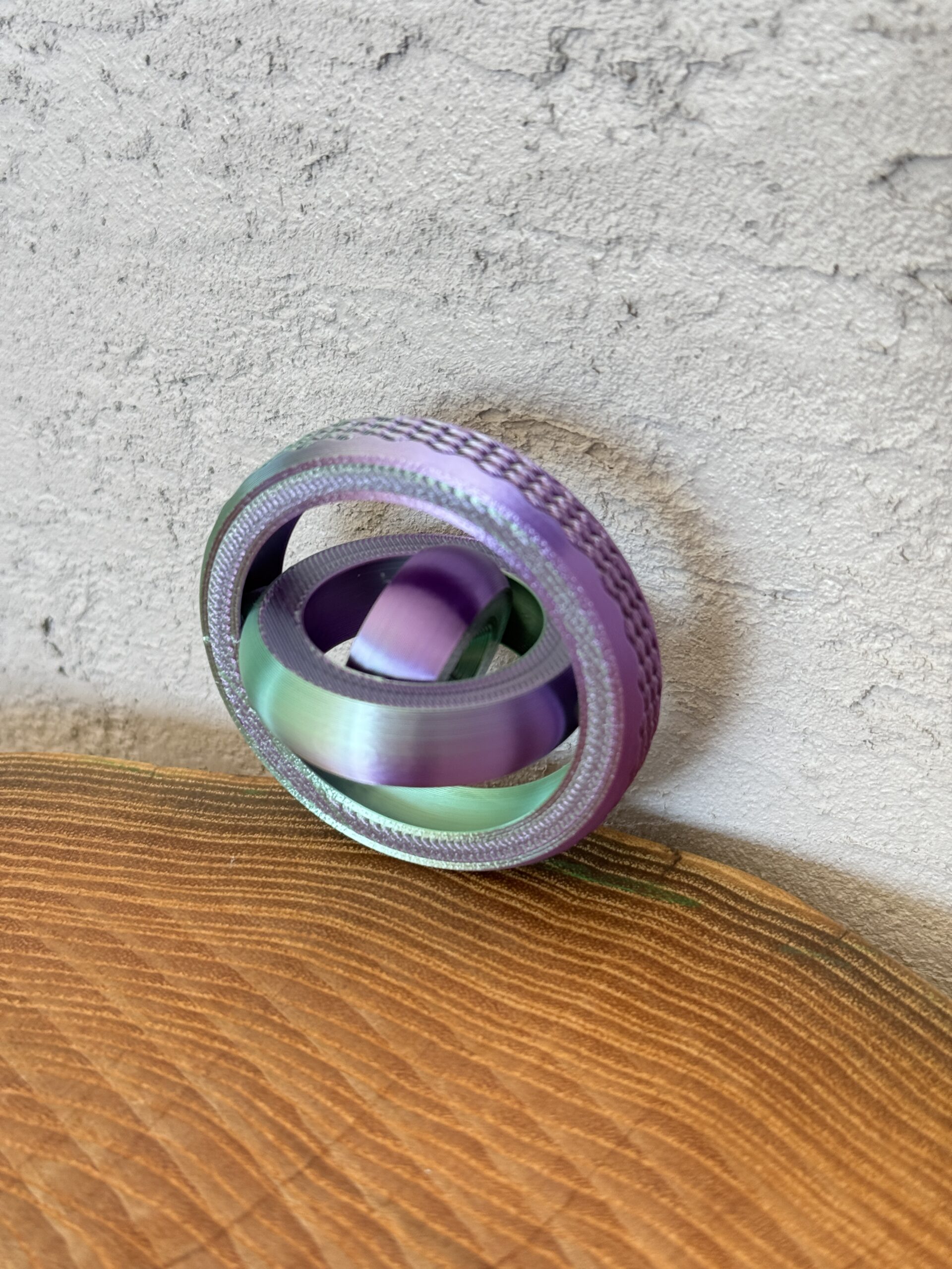 Żyroskop zabawka, Fidget Toy 55 mm, gadżet, zabawka antystresowa - obrazek 4