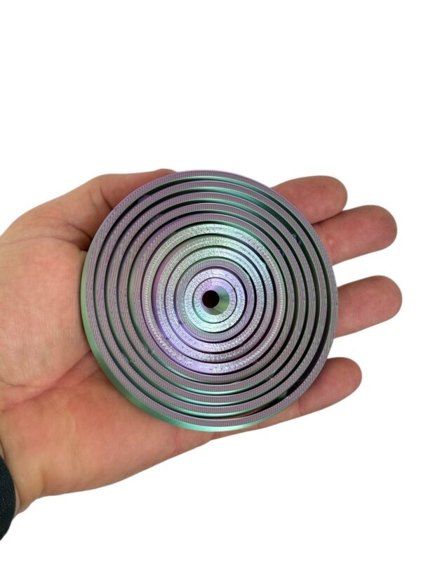 Żyroskop zabawka, Fidget Toy 100 mm, świetna zabawka antystresowa, gadżet - obrazek 2
