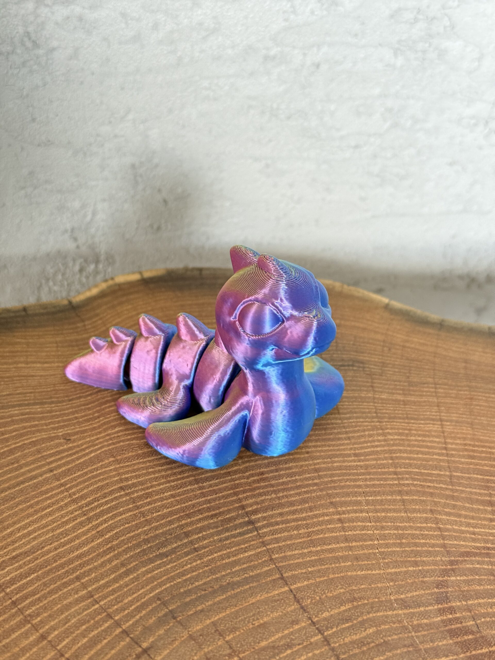 Przegubowy Potworek z Loch Ness, magiczny zabawka-gadżet do kolekcji, prezent - obrazek 2