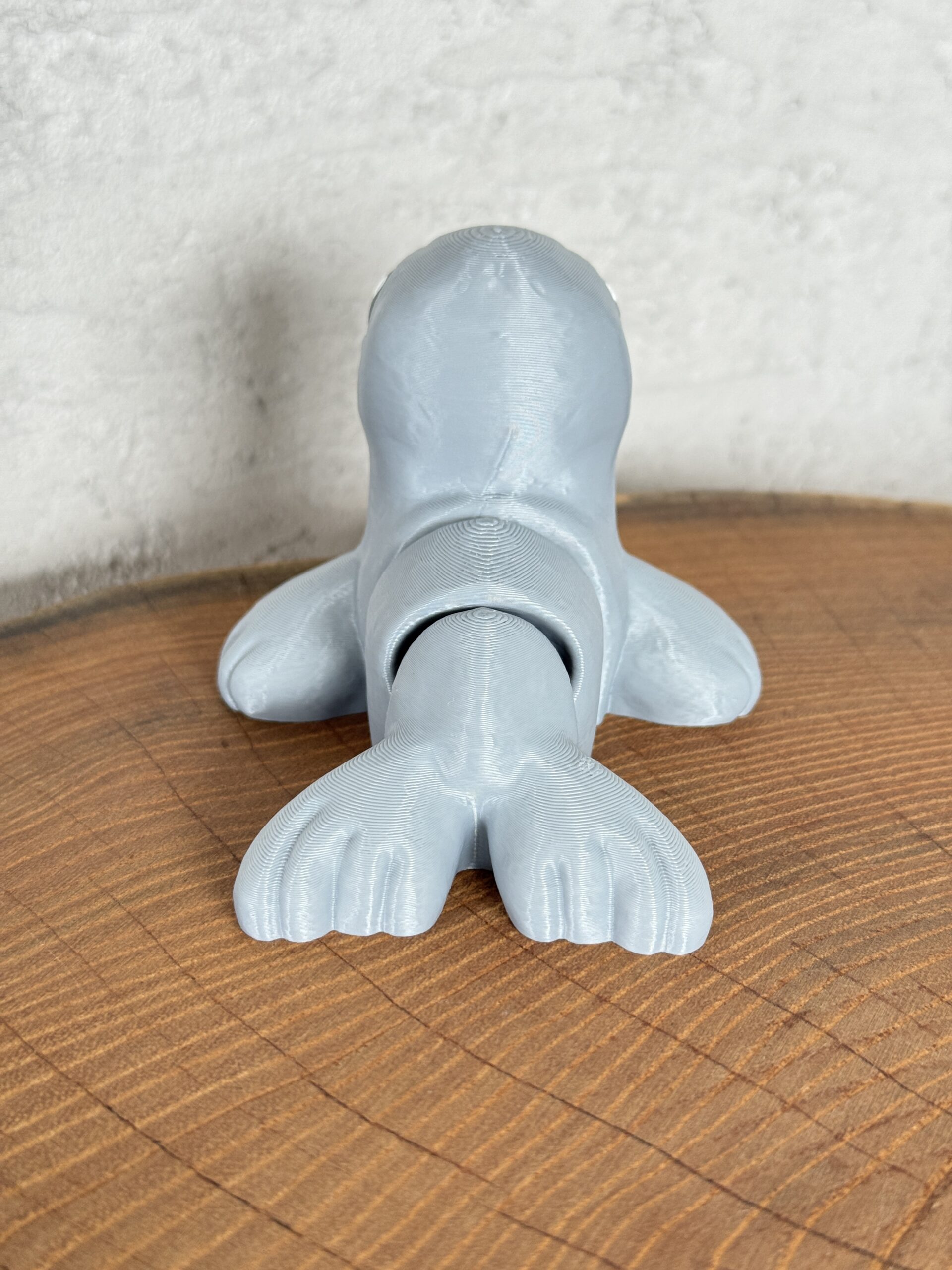 Foka 3D – unikalna ruchoma figurka, prezent, ręczne malowanie - obrazek 6