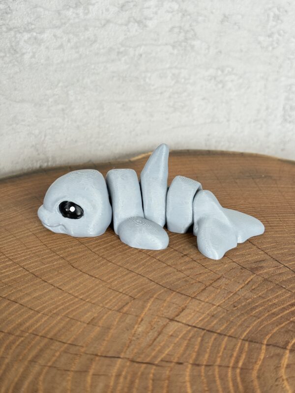 Delfin 3D – unikalna ruchoma figurka, prezent, ręczne malowanie - obrazek 5