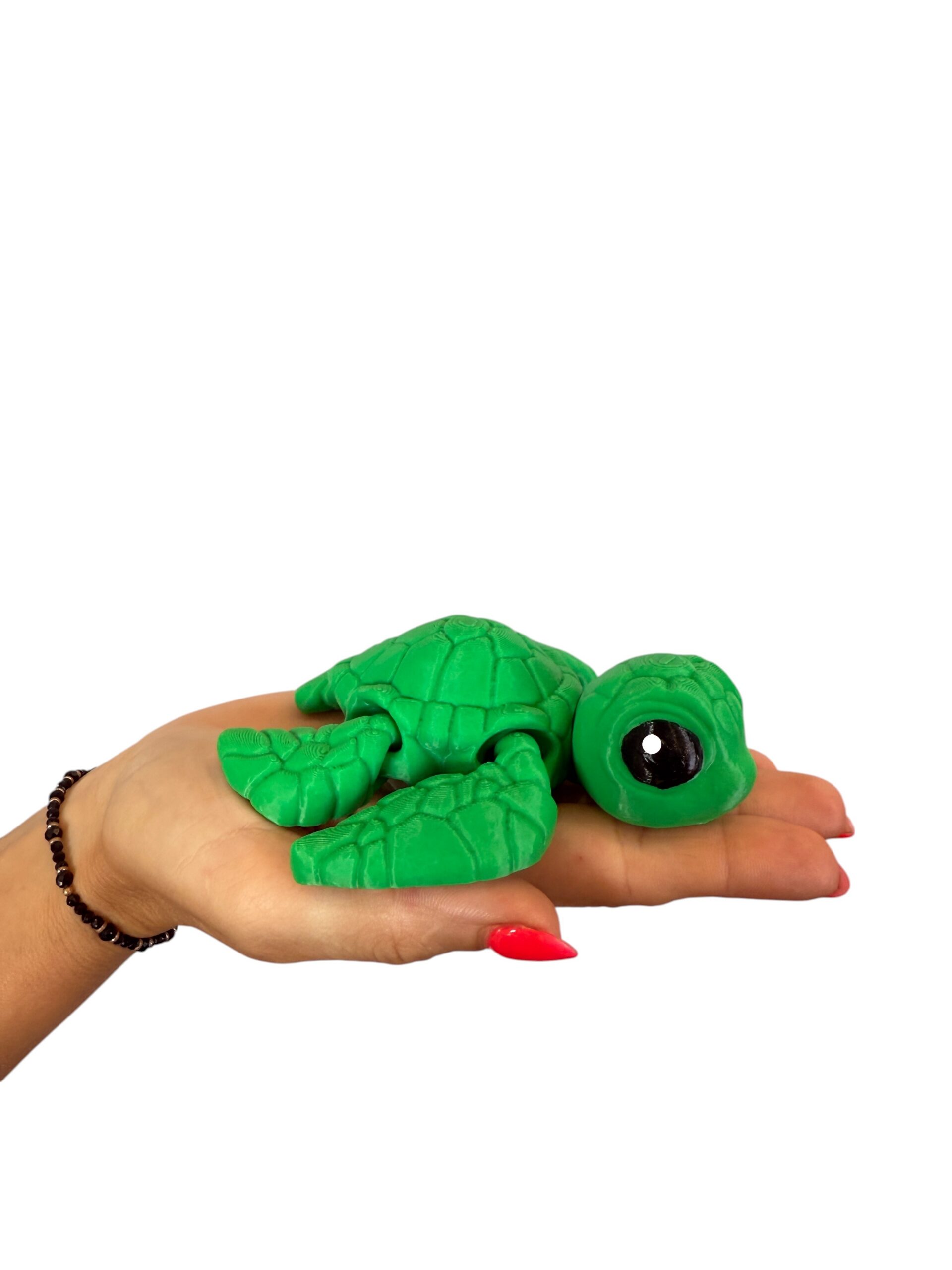 Żółw morski 3D – unikalna ruchoma figurka, prezent, ręczne malowanie - obrazek 2