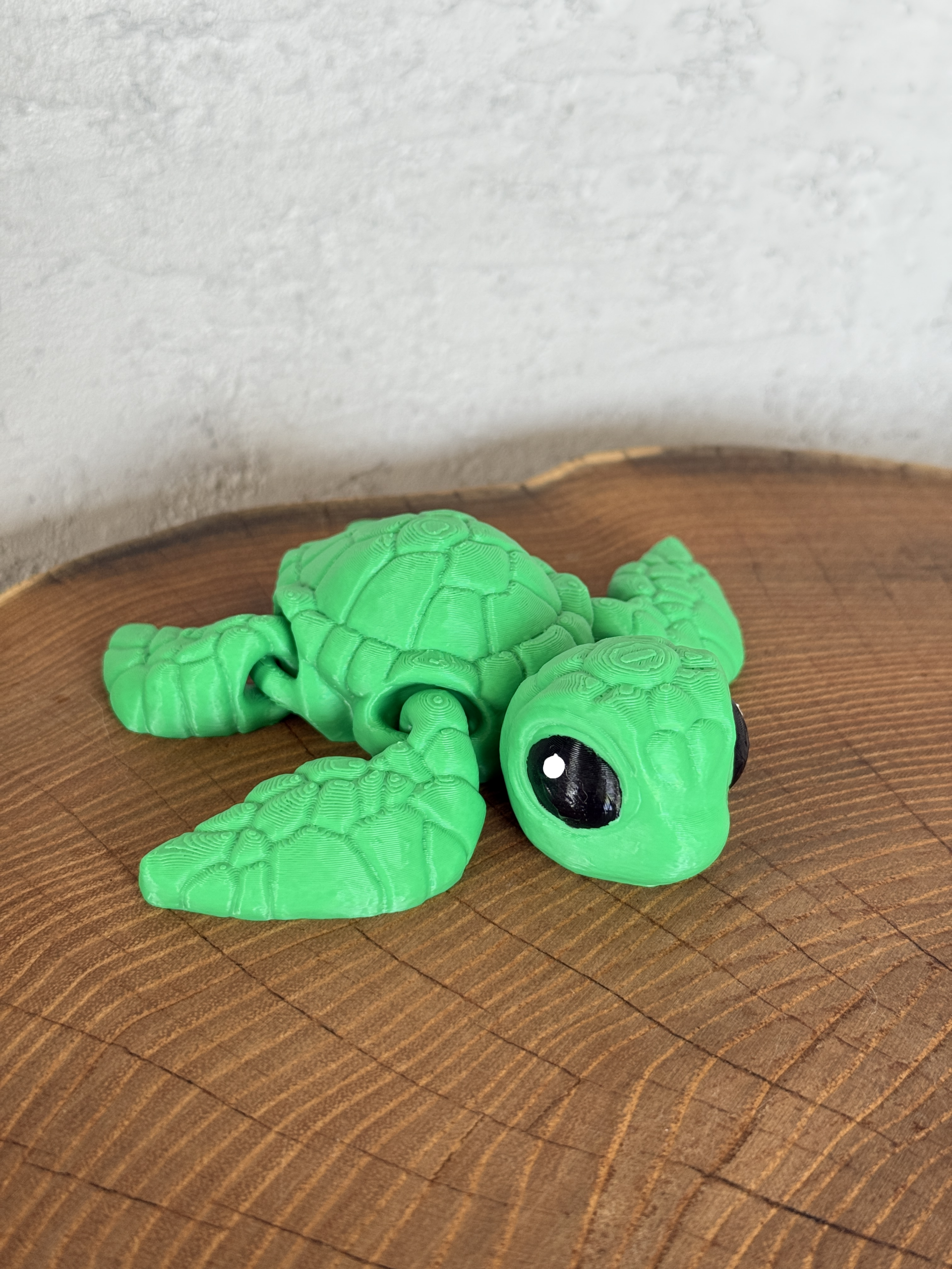 Żółw morski 3D – unikalna ruchoma figurka, prezent, ręczne malowanie - obrazek 6