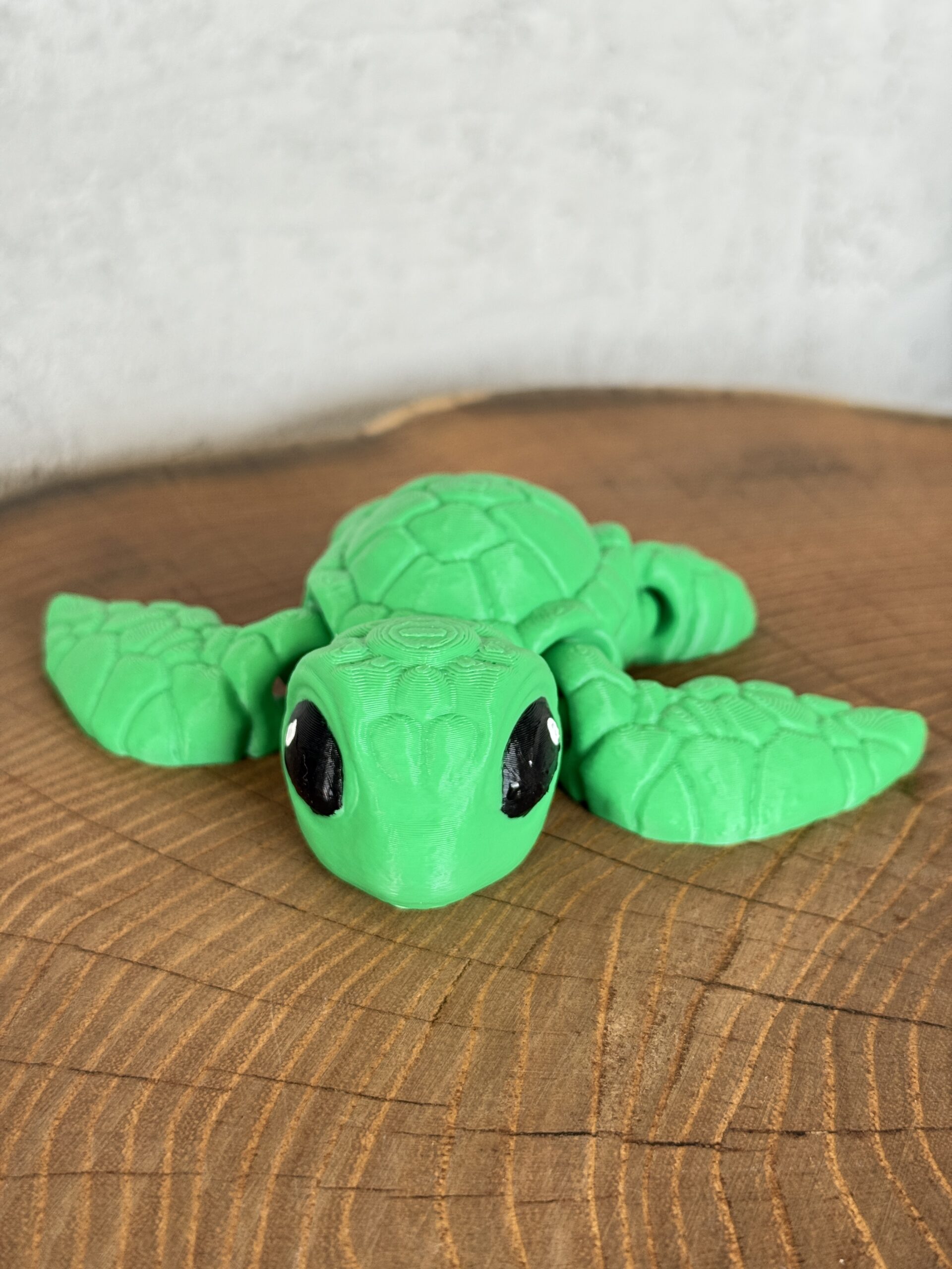 Żółw morski 3D – unikalna ruchoma figurka, prezent, ręczne malowanie - obrazek 8