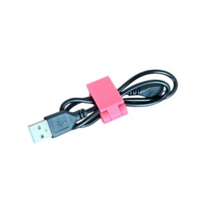 Organizer, klips na kable USB, ładowarki, druk 3D, 20 mm