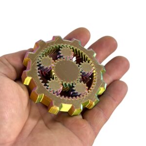 Fidget Gear Spinner 6 zębatek – Świetna zabawka antystresowa, gadżet