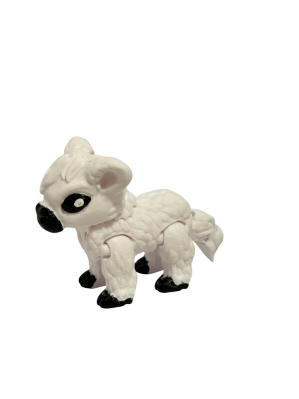 Krówka 3D – unikalna ruchoma figurka, prezent, ręcznie malowana