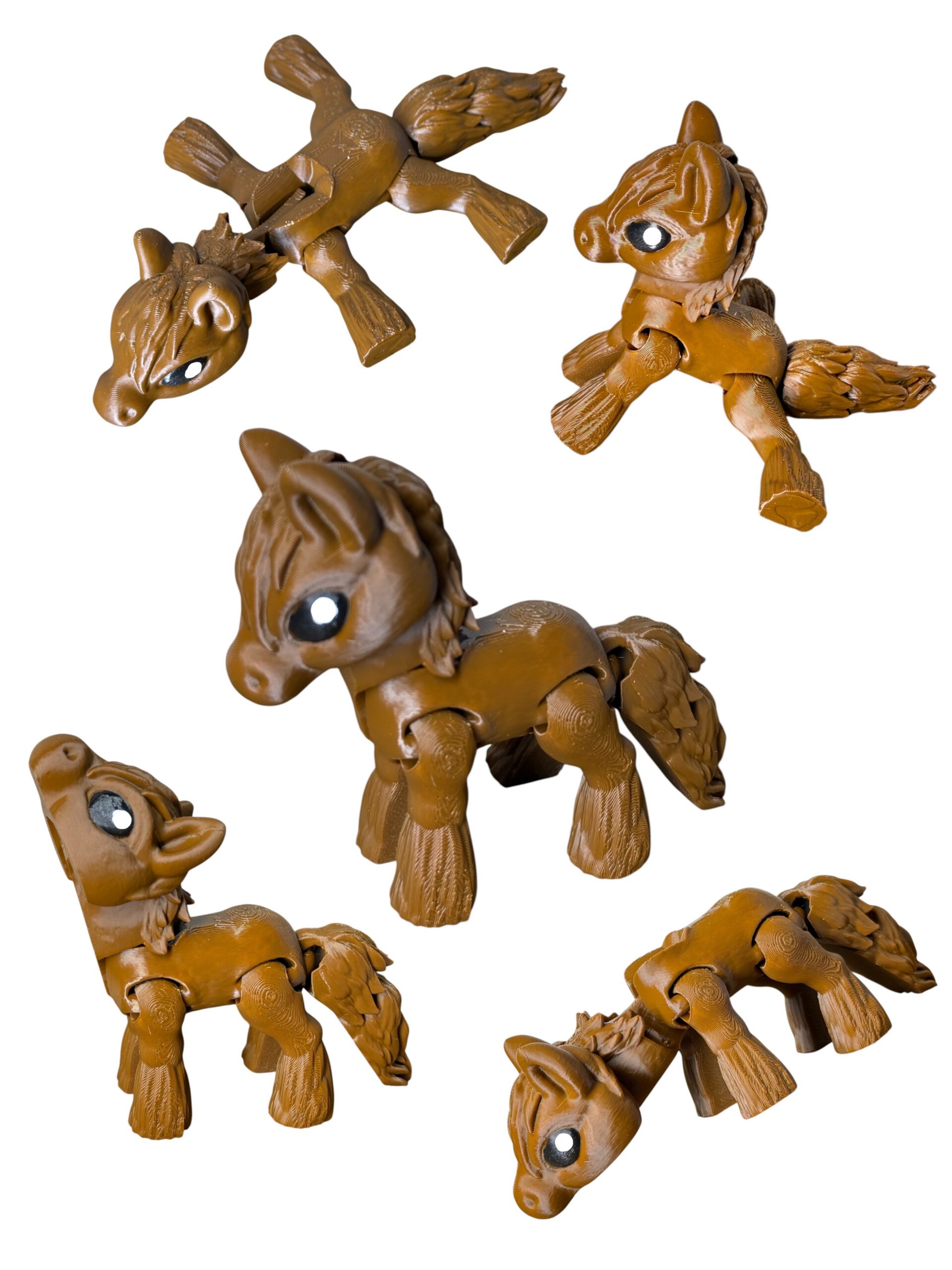 Konik 3D – unikalna ruchoma figurka, prezent, ręcznie malowane - obrazek 6