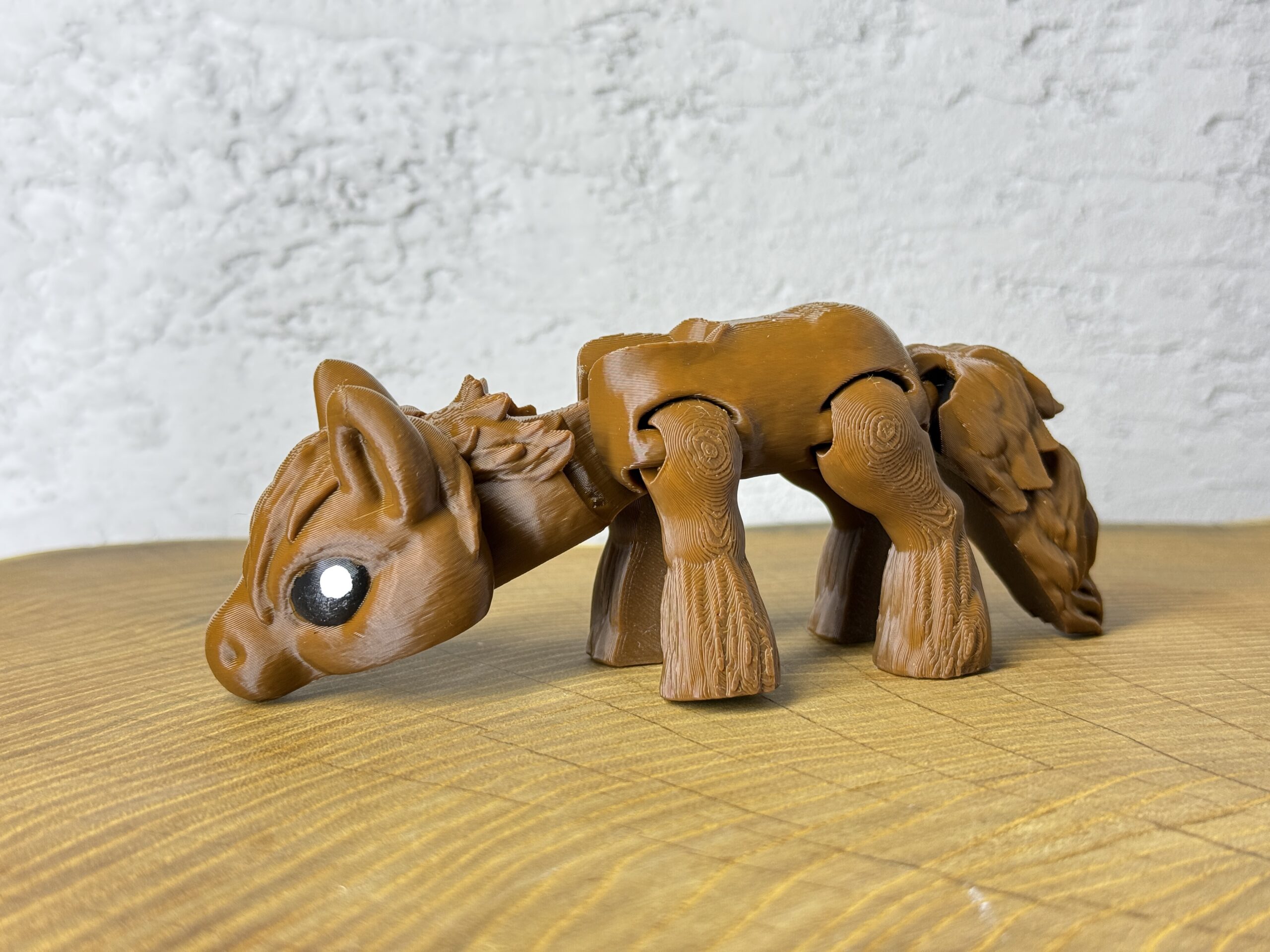 Konik 3D – unikalna ruchoma figurka, prezent, ręcznie malowane - obrazek 8