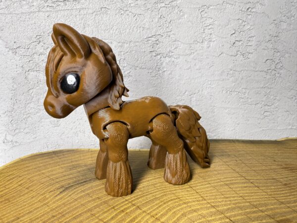 Konik 3D – unikalna ruchoma figurka, prezent, ręcznie malowane