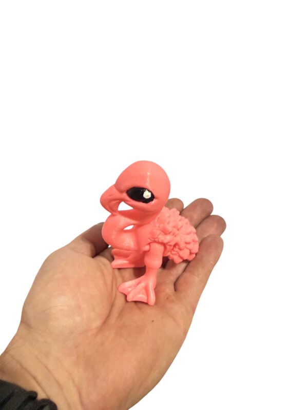 Flaming 3D – unikalna ruchoma figurka, prezent, ręczne malowanie - obrazek 2