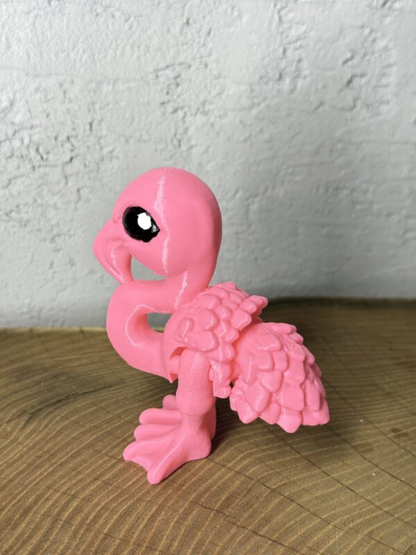 Flaming 3D – unikalna ruchoma figurka, prezent, ręczne malowanie - obrazek 3