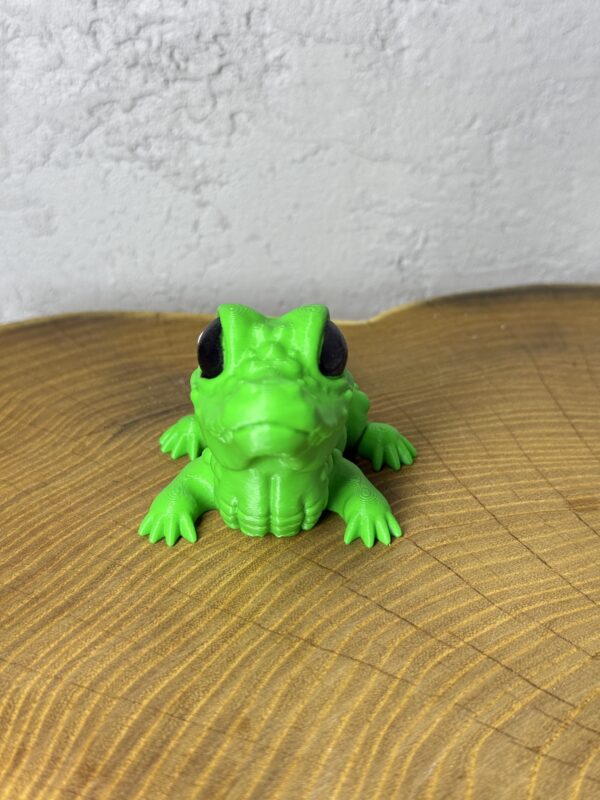 Krokodyl 3D – unikalna ruchoma figurka, prezent, ręczne malowanie - obrazek 9