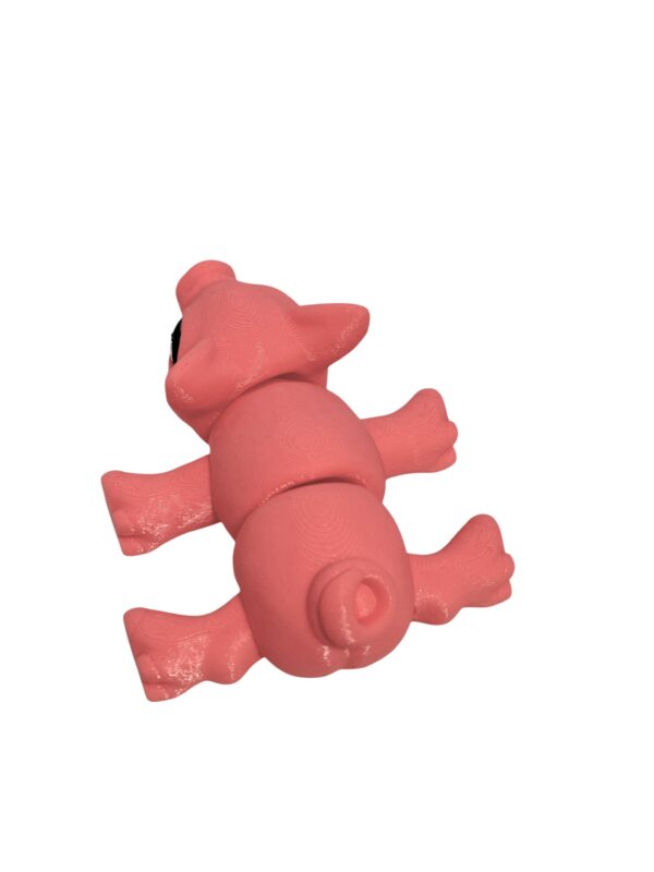 Świnka 3D – unikalna ruchoma figurka, prezent, ręczne malowanie - obrazek 6