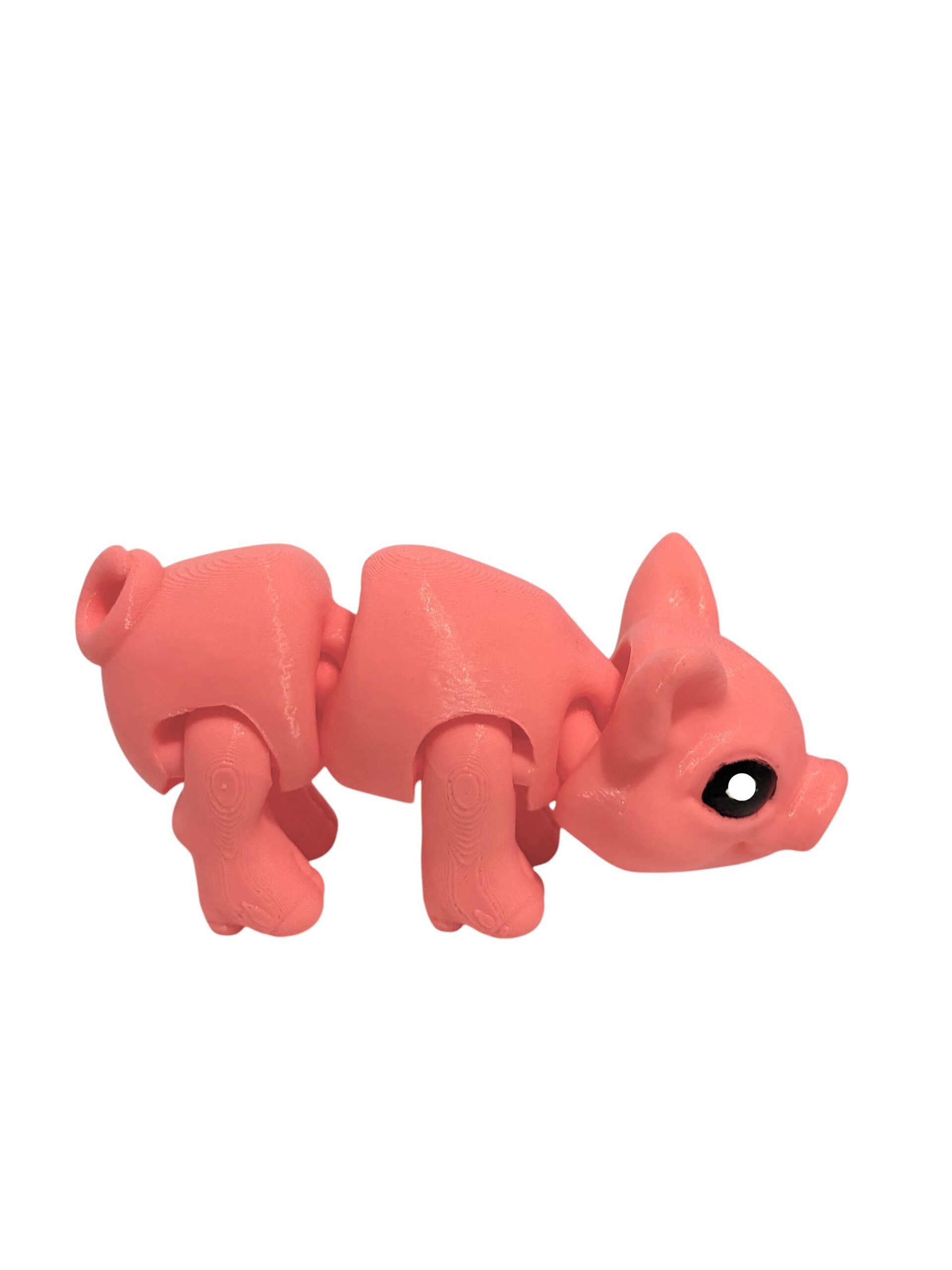 Świnka 3D – unikalna ruchoma figurka, prezent, ręczne malowanie - obrazek 13