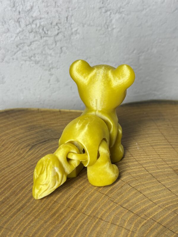 Lwica 3D – unikalna ruchoma figurka, prezent, ręczne malowanie - obrazek 8
