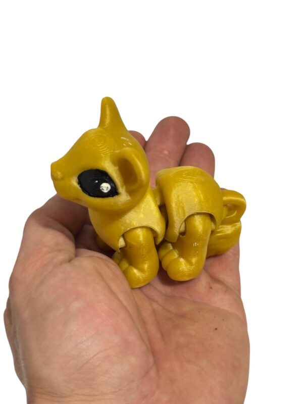 Lwica 3D – unikalna ruchoma figurka, prezent, ręczne malowanie - obrazek 12