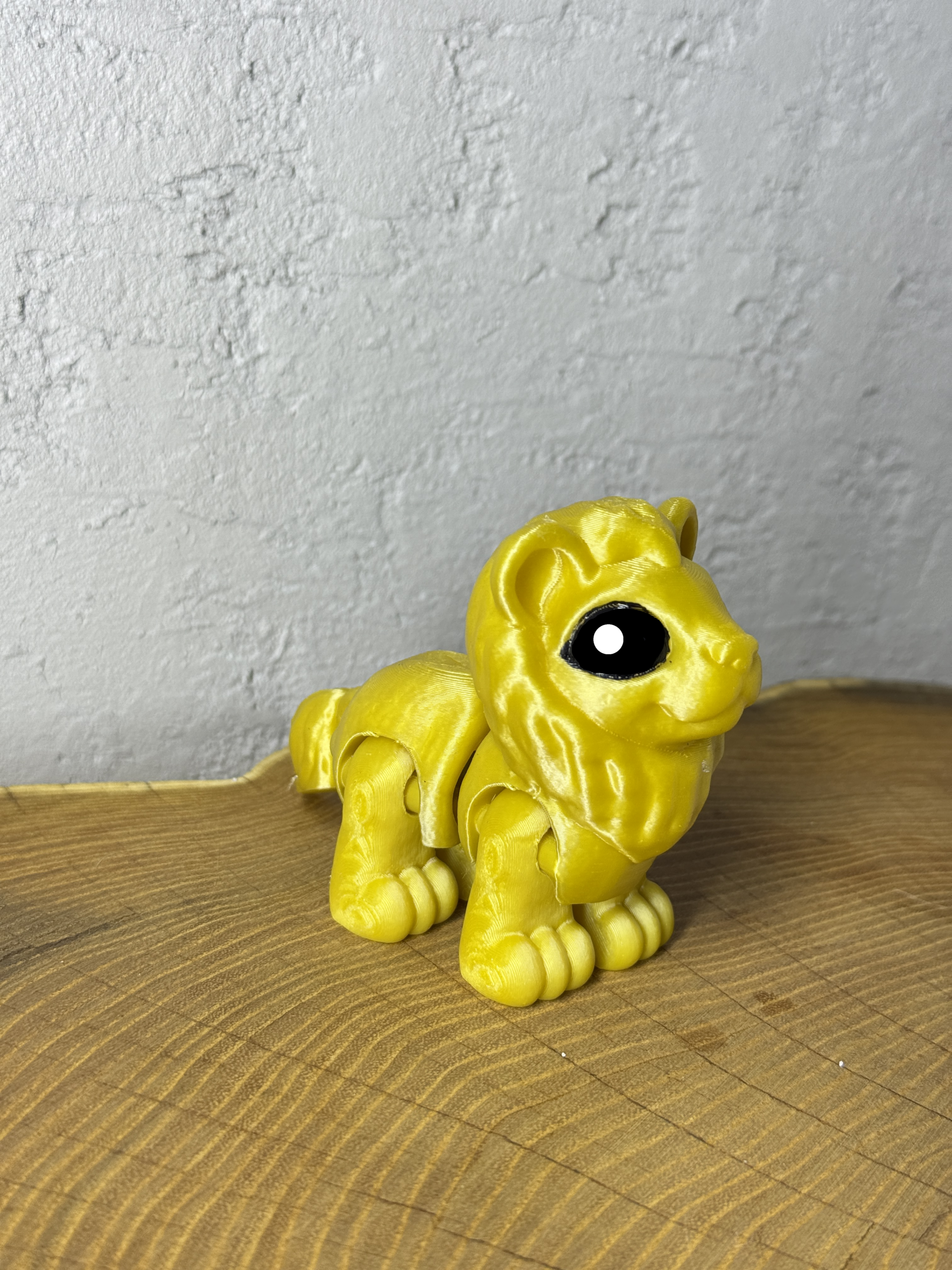 Lew 3D – unikalna ruchoma figurka, prezent, ręczne malowanie - obrazek 6