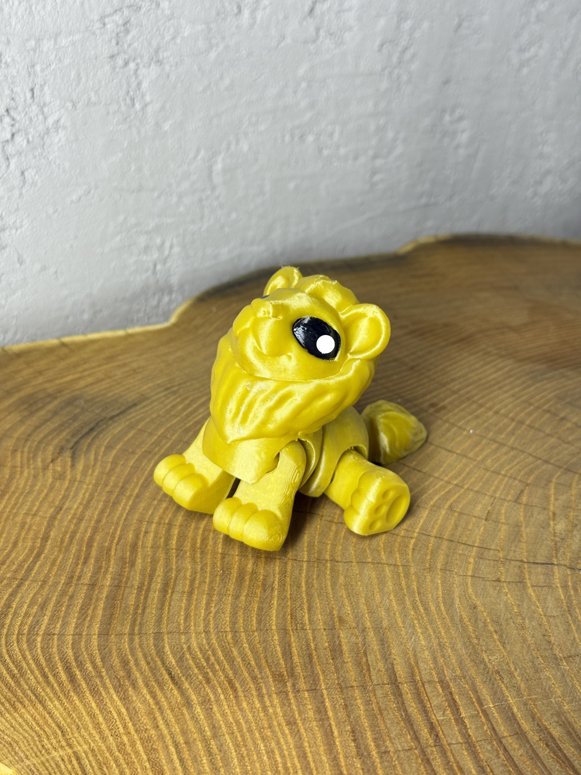 Lew 3D – unikalna ruchoma figurka, prezent, ręczne malowanie - obrazek 10