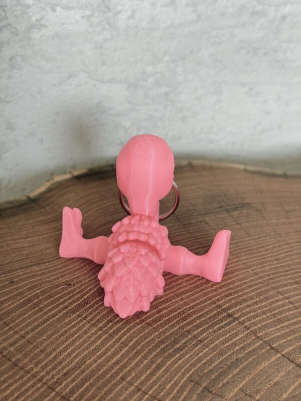 Ruchomy Flaming, dekoracja-mini figurka-zabawka-prezent-brelok - obrazek 10