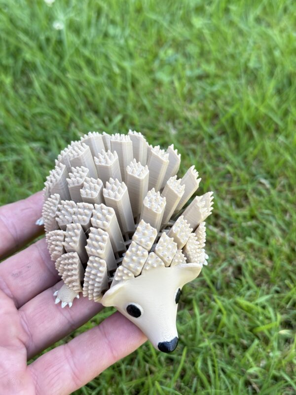 Ruchomy Jeż 3D, Wysoka jakość, Realistyczne detale, Antystresowy gadżet, Prezent - obrazek 5