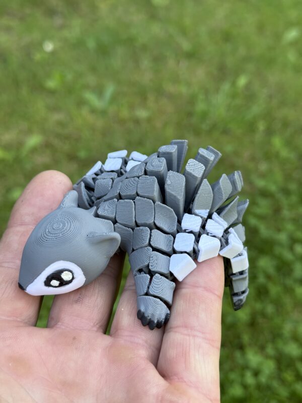 Ruchoma Lotopałanka 3D, wysoka jakość, realistyczne detale, antystresowy gadżet, prezent - obrazek 5