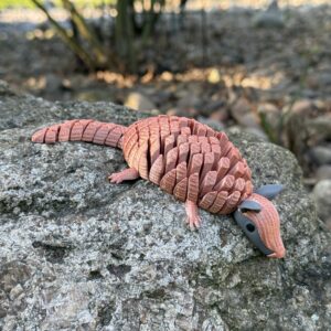 Ruchomy Pancernik 3D, wysoka jakość, realistyczne detale, antystresowy gadżet, prezent