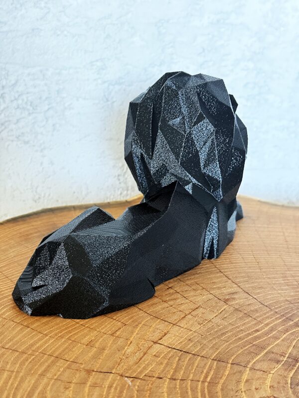 Duży Lew Low Poly, figurka, dekoracja, ozdoba w nowoczesnym stylu, prezent - obrazek 6