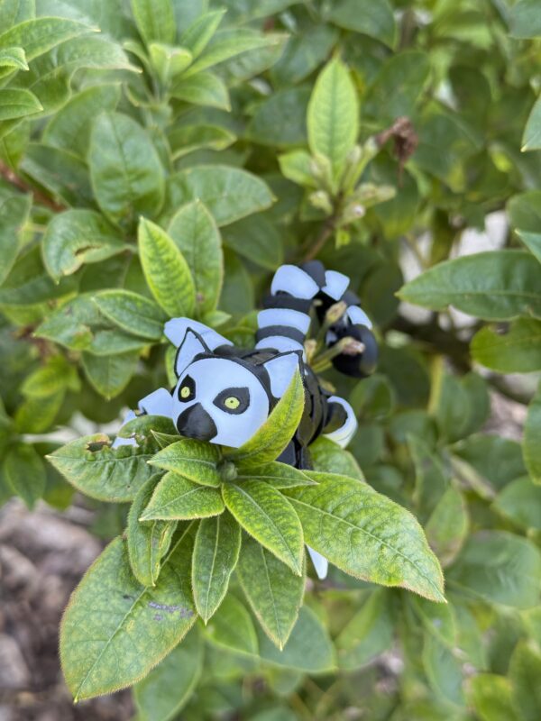 Ruchomy Lemur 3D, Wysoka jakość, Realistyczne detale, Antystresowy gadżet, Prezent