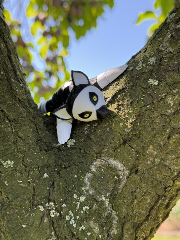 Ruchomy Lemur 3D, Wysoka jakość, Realistyczne detale, Antystresowy gadżet, Prezent - obrazek 6