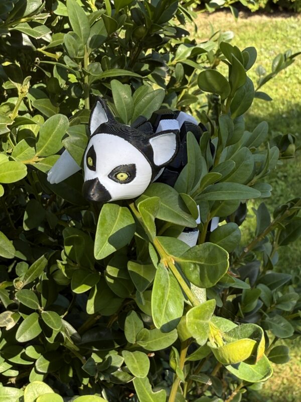 Ruchomy Lemur 3D, Wysoka jakość, Realistyczne detale, Antystresowy gadżet, Prezent - obrazek 8